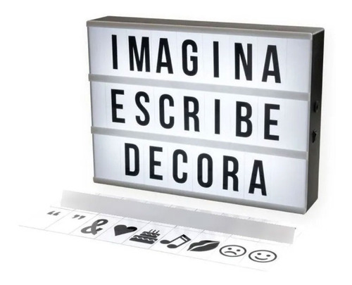 Pantalla Tablero Led Con Letras Para Decoración