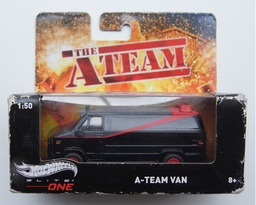 Hot Wheels Elite One The A Team 1:50 Color Negro
