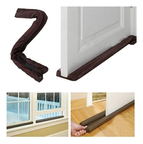 Pack X2 Aislante Para Puertas Burletes Bajo Puerta Aislante