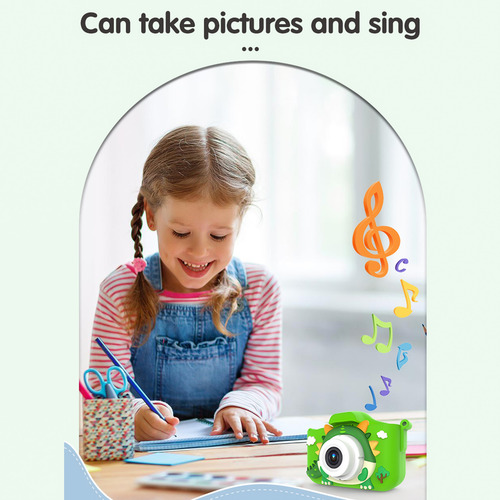 Regalo Para Niñas Y Niños, Cámara Digital Para Niños 1080p,