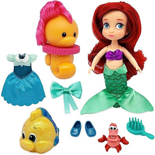 Disney Ariel Animators' Collection Mini Doll Play Set  La