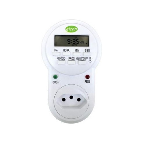 Timer Temporizador Digital Bivolt 10a - Elcon