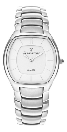 Relógio Masculino Jean Vernier Prateado 24 H C