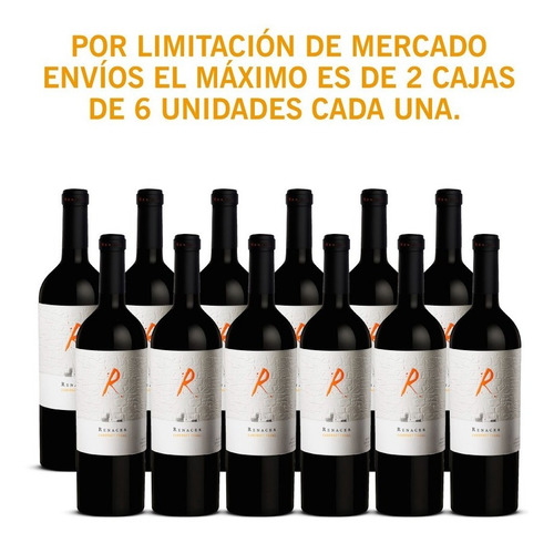 Imagen 5 de 8 de Vino Renacer Cabernet Franc Icono 6 Botellas