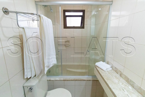 Imagem 8 de 15 de Flat Estilo Residencie, A Poucos Metros Da Av. Faria Lima E Nove De Julho - Sf30227