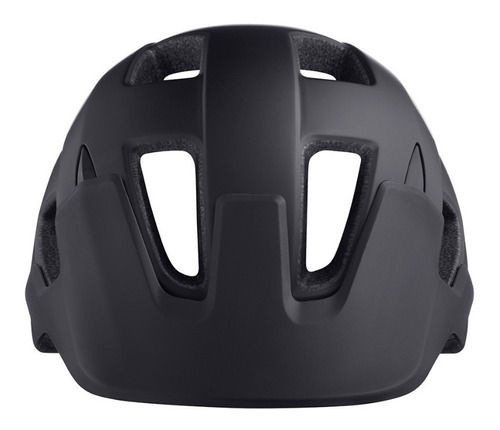 Imagen 2 de 5 de Casco De Bicicleta Lazer Chiru Talle M Color Negro Mate