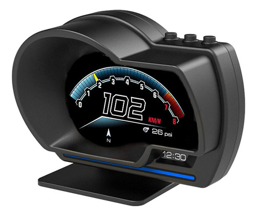 Hud Head Up Display Obd2 Gps Velocímetro Turbo Alarma