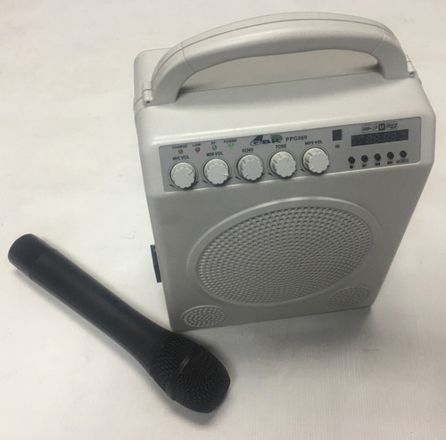 Bafle Portatil Bateria Microfono Inalambrico Mp3 Bluetooth Guia Turismo Profesional