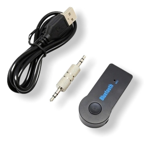 Imagen 2 de 10 de Receptor Bluetooth Auxiliar Usb Auto Adaptador Audio Emisor