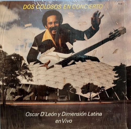 Lp Oscar D' León Y Dimension Latina - 2 Colosos En Concierto