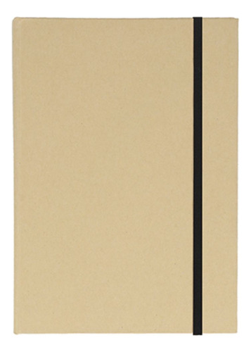 Set Libreta Ecologica For Promotional Hoja Rayada Carton Color Beige
