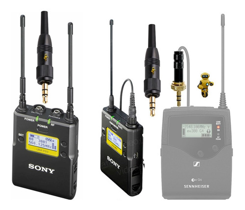 Imagem 3 de 7 de Plug P2 Estereo Para Manutenção Sennheiser & Sony Ew Uwp