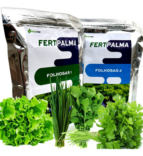 Nutriente Completo P/ Hidroponia - Fertpalma Folhosas 5000l