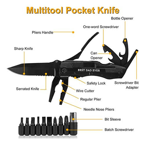 Imagen 3 de 7 de Regalos De Navidad Para Papá De Hija Hijo, Cuchillo De Bols