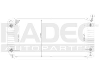 Radiador Chevrolet Suburban 1994-1995 V8 5.7lts 2 Enfr Auto