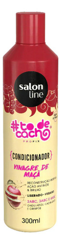 Acondicionador Salon Line Vinagre Manzana Rulos Rizos 