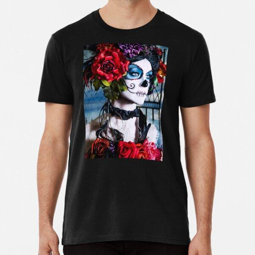 Remera Belleza De Calavera De Azúcar Algodon Premium