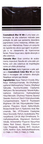 Cosmobeauty Filt Solar Blur M Natural Fps 75 + Pincel