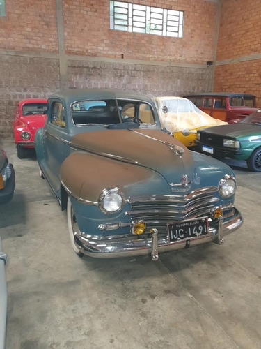 Plymouth Raridade 1948 C/ Placa Preta