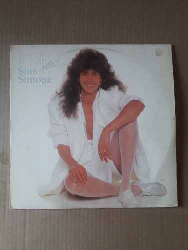 Lp Simone - Cristal 1985 Com Encarte (Usado)