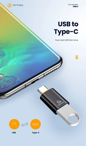 Adaptador Usb Tipo C 3.0 Otg Usb A Type C / Usb A Tipo C