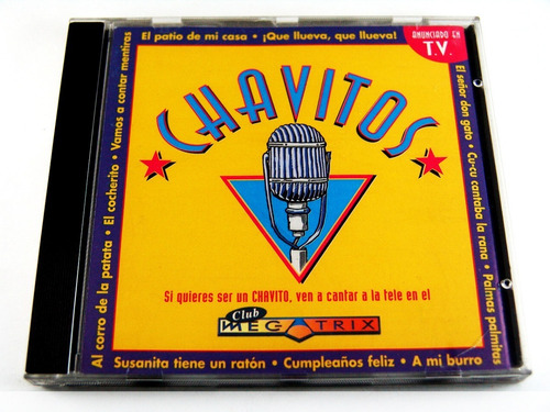 Chavitos Club Megatrix Cd Raro Seminuevo 1995 España (Usado)