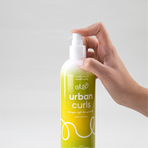 Tratamiento Activador Para Rizos Urban Curls Sin Sal 960 Ml