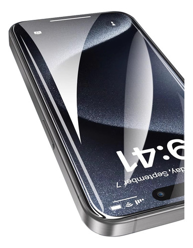 Mica Privacy Para iPhone 15 Pro Cristal Tempered