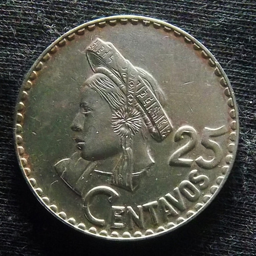 Guatemala 25 Centavos 1969 Excelente Km 269
