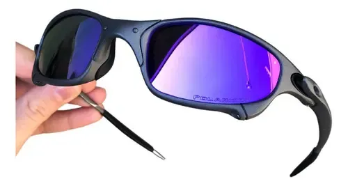 Óculos Juliet Metal Ferro Lupa Mandrak 24k Mc Top Lente Roxo Cor Da ...
