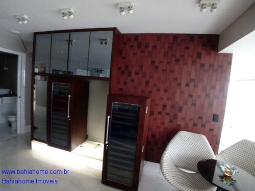 Imagem 2 de 18 de Apartamento Para Vender Em Patamares Com Cento E Sessenta E Seis Metros Quadrados, Três Suítes Com Varanda Gourmet E Vista Mar - Premiere Jaguaribe - Ap00930ces
