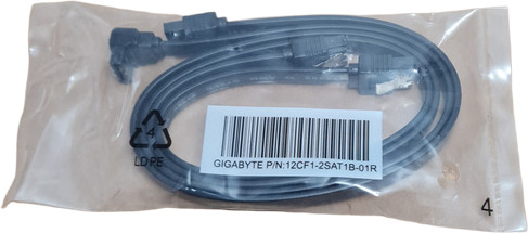 Kit Com 4 Cabos Sata Com Trava Gigabyte