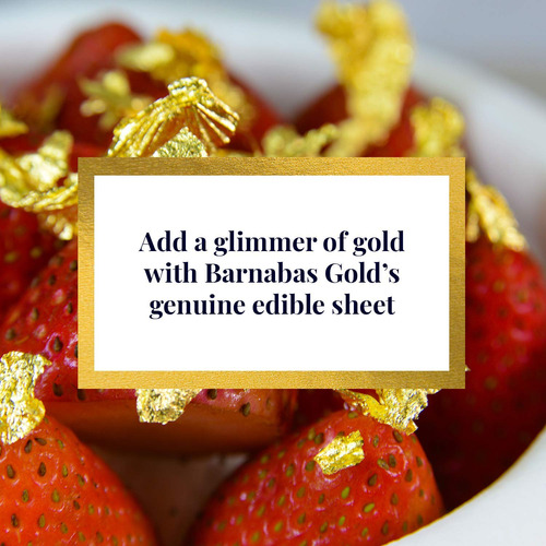 Barnabas Gold - Hojas De Oro Comestibles Genuinas De Alta Ca