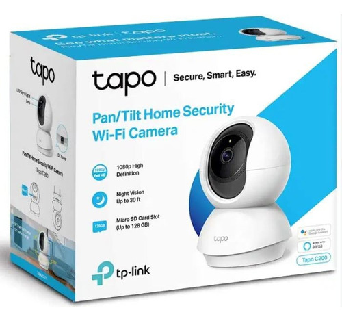 Camara Seg Wi-fi Tapo C200 Hd 1080 Omni