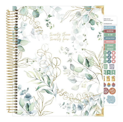 Bloom Daily Planners Agenda Vision Objetivo Año Academico 2