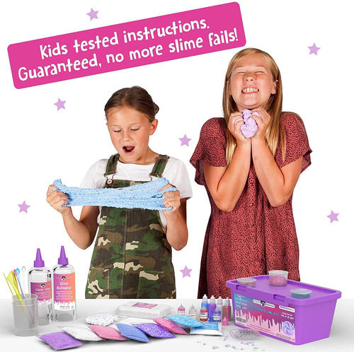 Slime Kit Original Stationery Unicorn Com Cola E Ativador