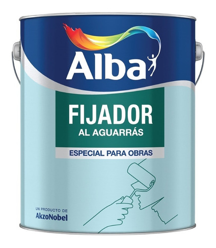 Fijador Al Aguarrás Alba 4lt - Imagen Pinturerías -