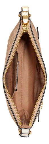 Bolsa Coach Para Dama Cuero Mini Rowan File Ce871 Original Light Khaki Lisa Crema (Reacondicionado)