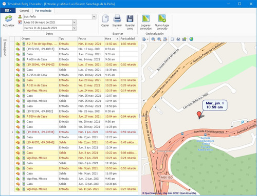 Imagen 4 de 10 de Nuevo Timework2 De 1000 Empleados Con F20 Y Asistencia Movil