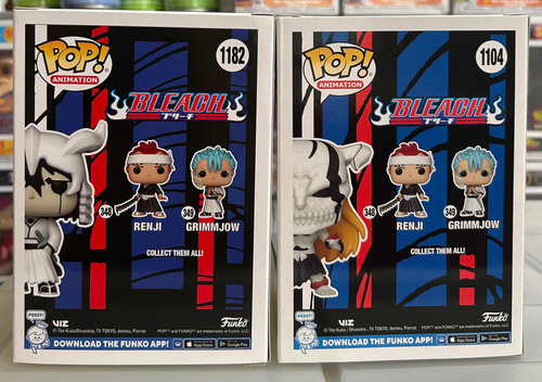 Funko Ulquiorra Y Ichigo Chase 1104 Set De Dos Piezas (Usado)