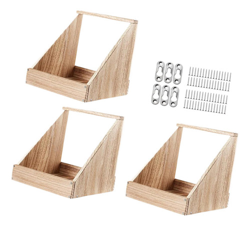 Caja Nido Para Gallinas (3 Unidades, Compartimento Único)