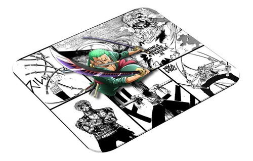 Mousepad Pc Anime Manga Roronoa Zoro One Piece - Nika.mvd