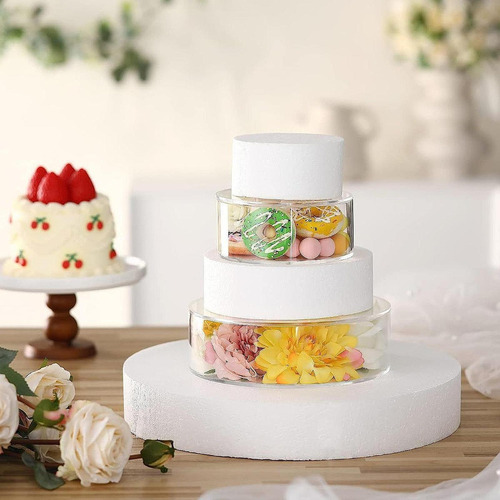 Cilindro De Cilindros De Caja De Pastel Más Relleno