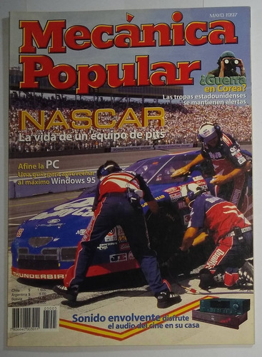 Revista Mecánica Popular Mayo 1997 Vol. 50-5 - Nascar 