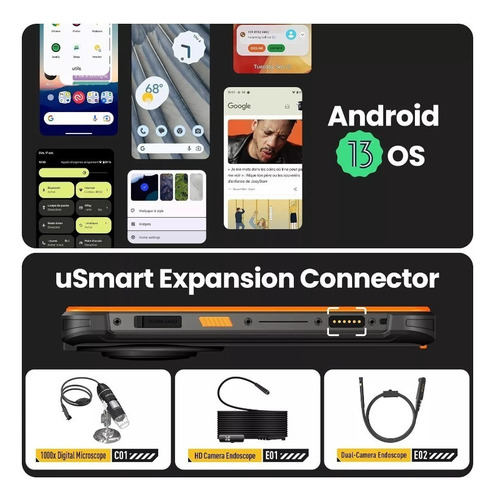 Ulefone Ulefone Power Armor 16s Dual 4g Teléfono Robusto 16gb Ram 128gb Rom9600mah Batería 122db Sonido Más Alto 50mp Cámara 5.93 Hd+ Android 13
