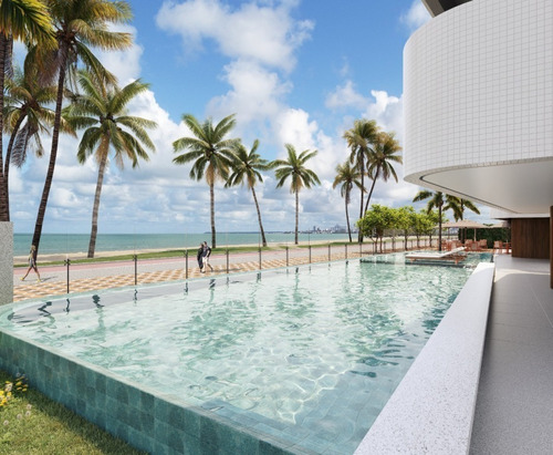 Imagem 2 de 19 de Ref: La046 - Lançamento (pé Na Areia) Flats Tipo Studio, 22,53m² A 56,98m²