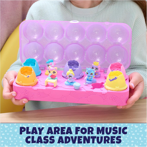 Hatchimals Alive Cartón Con 5 Minifiguras En Huevos (Usado)