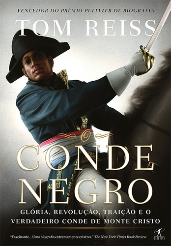 O conde negro, de Reiss, Tom. Editora Schwarcz SA, capa mole em português, 2015