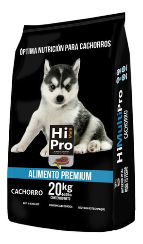 2 Costales 20kg Alimento Hi Multi Pro Premium Perro Cachorro