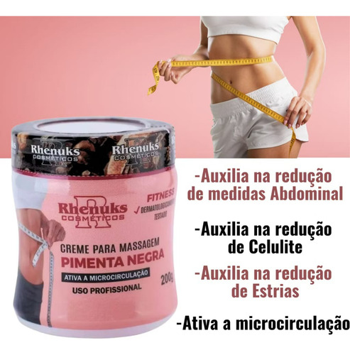 Remedio Seca Barriga Chá C Nozes + Gel Redutor Pimenta Negra Creme E Chá Redutor Medidas Seca Barriga Estrias Essência Naturais